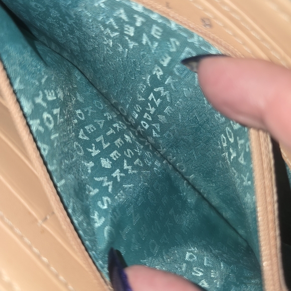 Kate Spade Turq. Blue Leather Zip Wallet - Picture 4 of 4